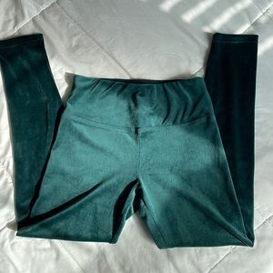 Soft Velour Leggings Tights Winter